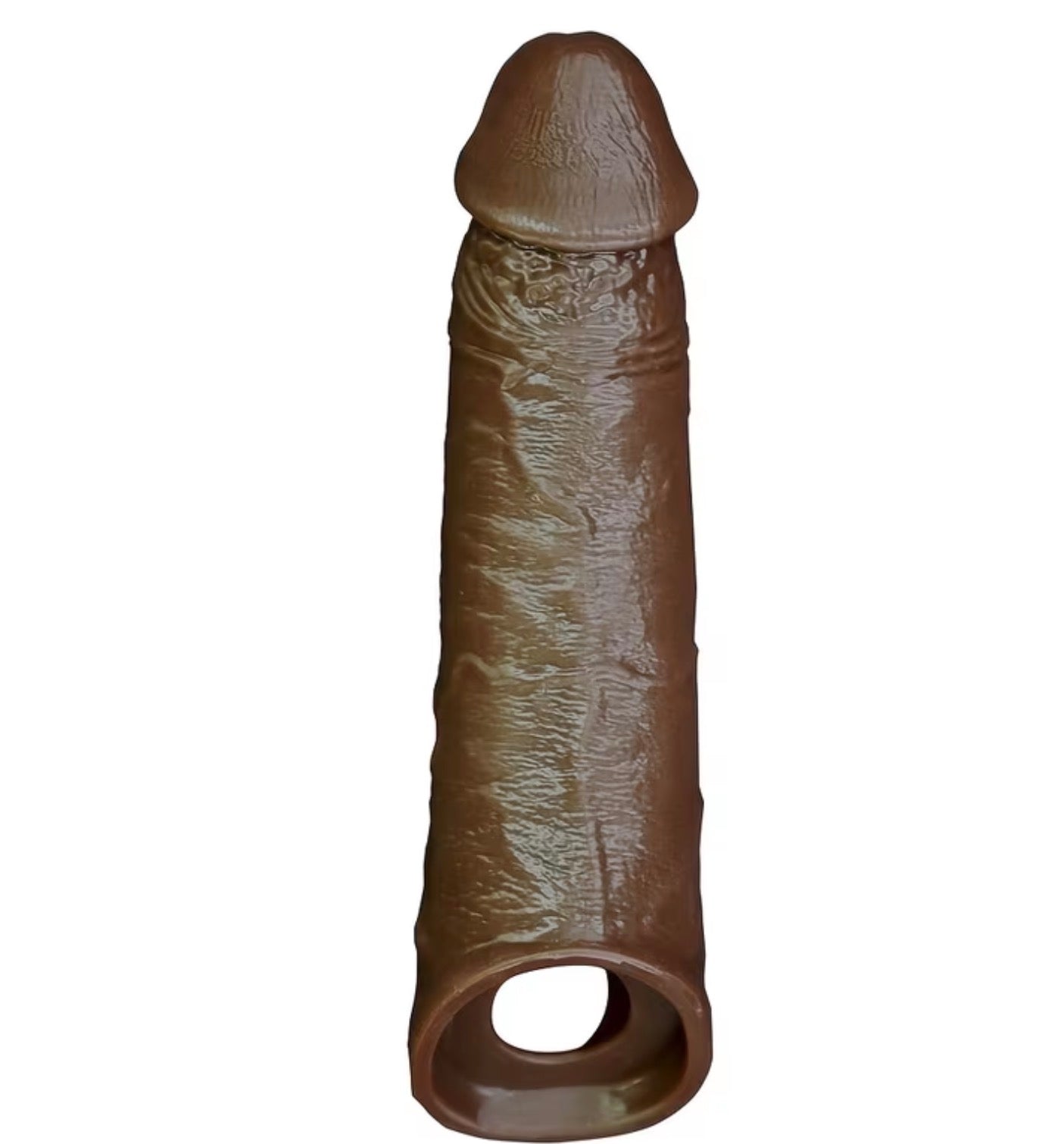 8” black cock extender
