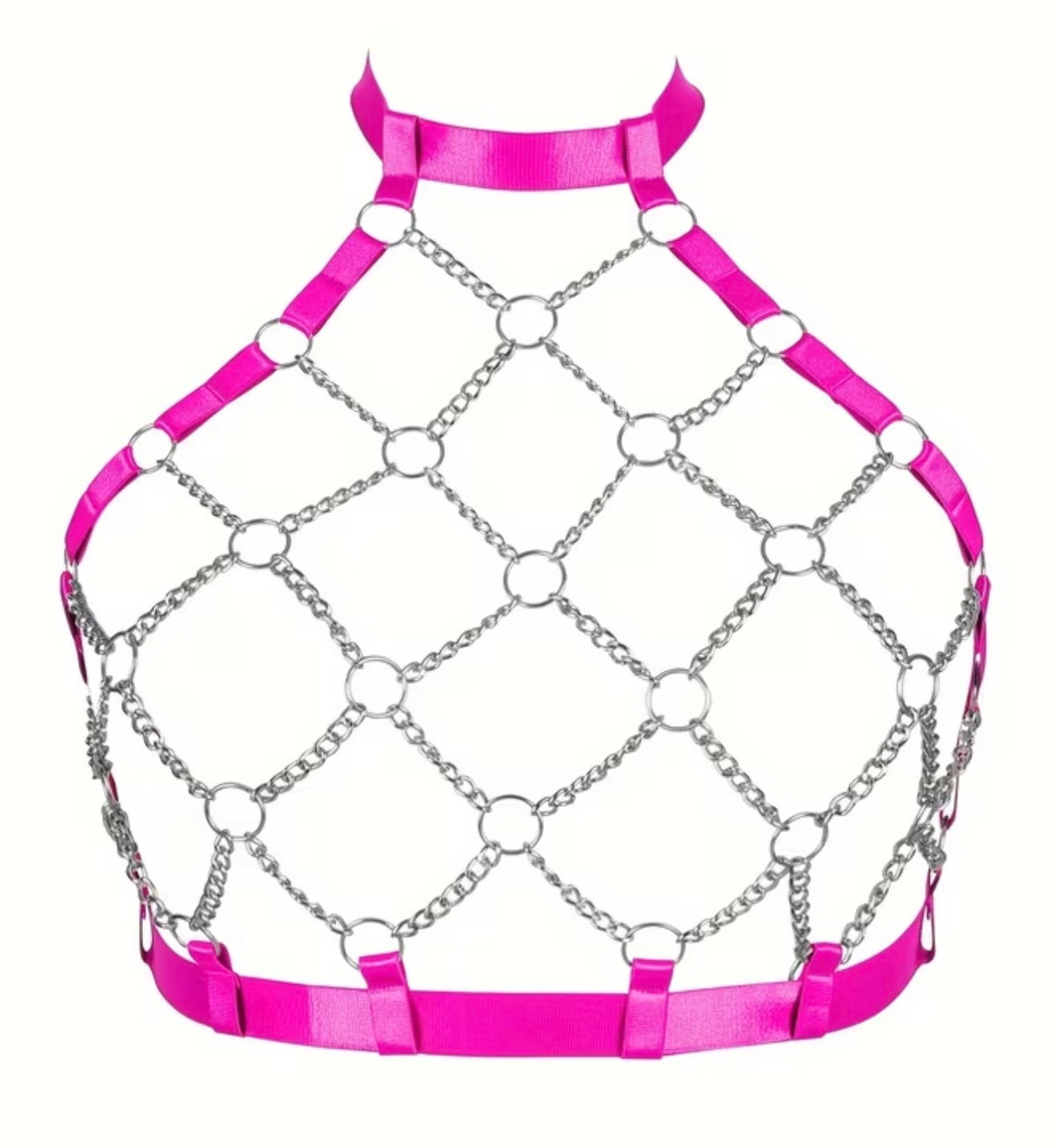 Womens bondage fully adjustable Body Harness Bra Plus Size Fashion Hollow Punk Gothic