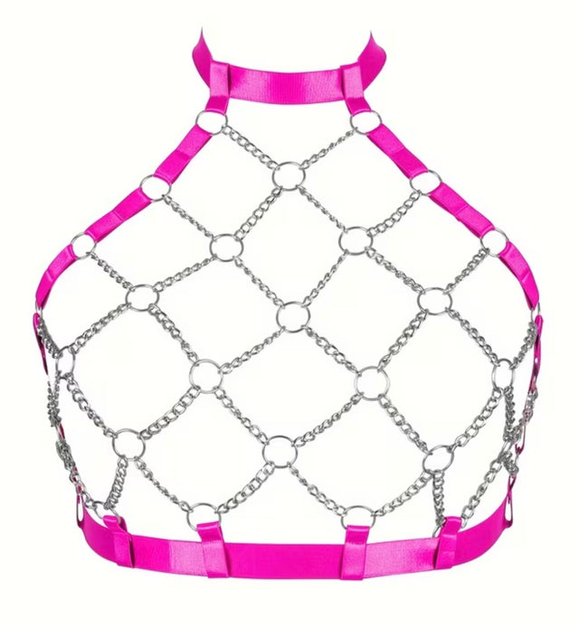 Womens bondage fully adjustable Body Harness Bra Plus Size Fashion Hollow Punk Gothic