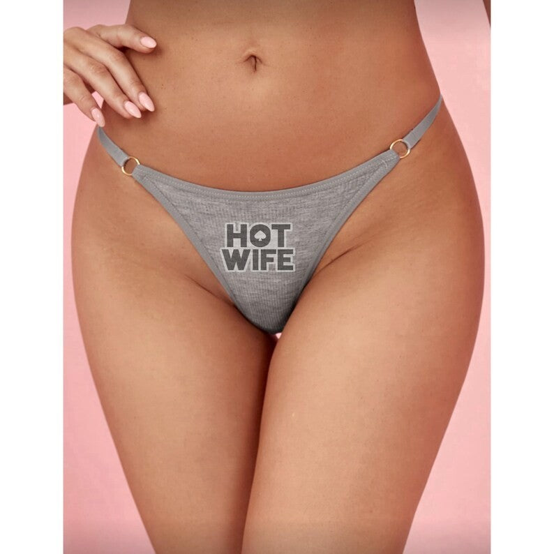 HOTWIFE and CUCK matching panties set
