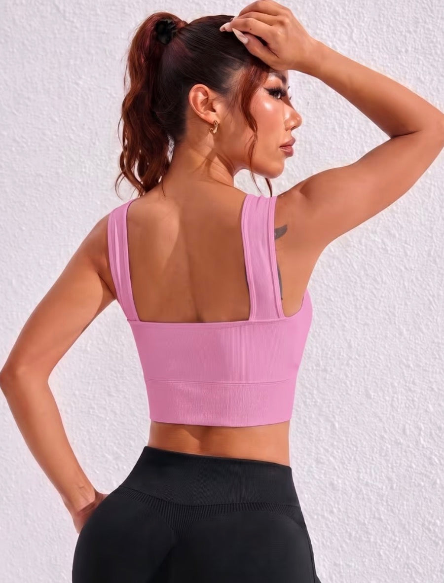 Sissy institute sporty gym outfit, skirt, thong and sports bra