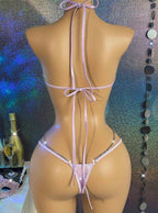 QOS Property 1pc Women's OPEN CUP Sexy Jumpsuit, Sexy Lingerie For Women