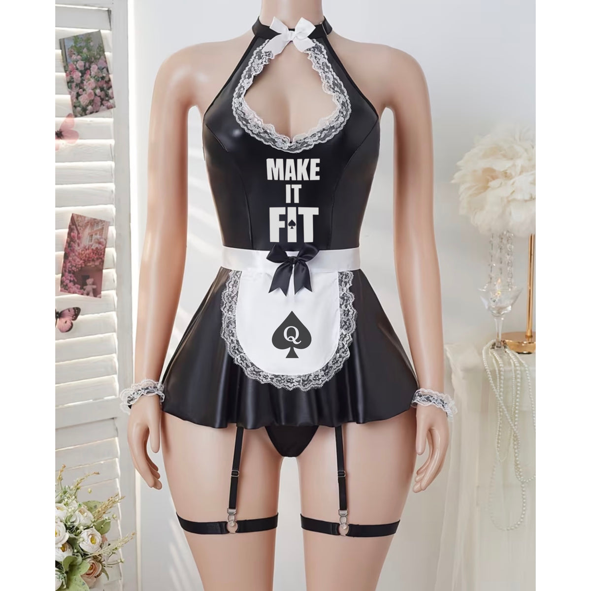 QOS SnowBunny Sexy and Innocent Maid Uniform Play Set