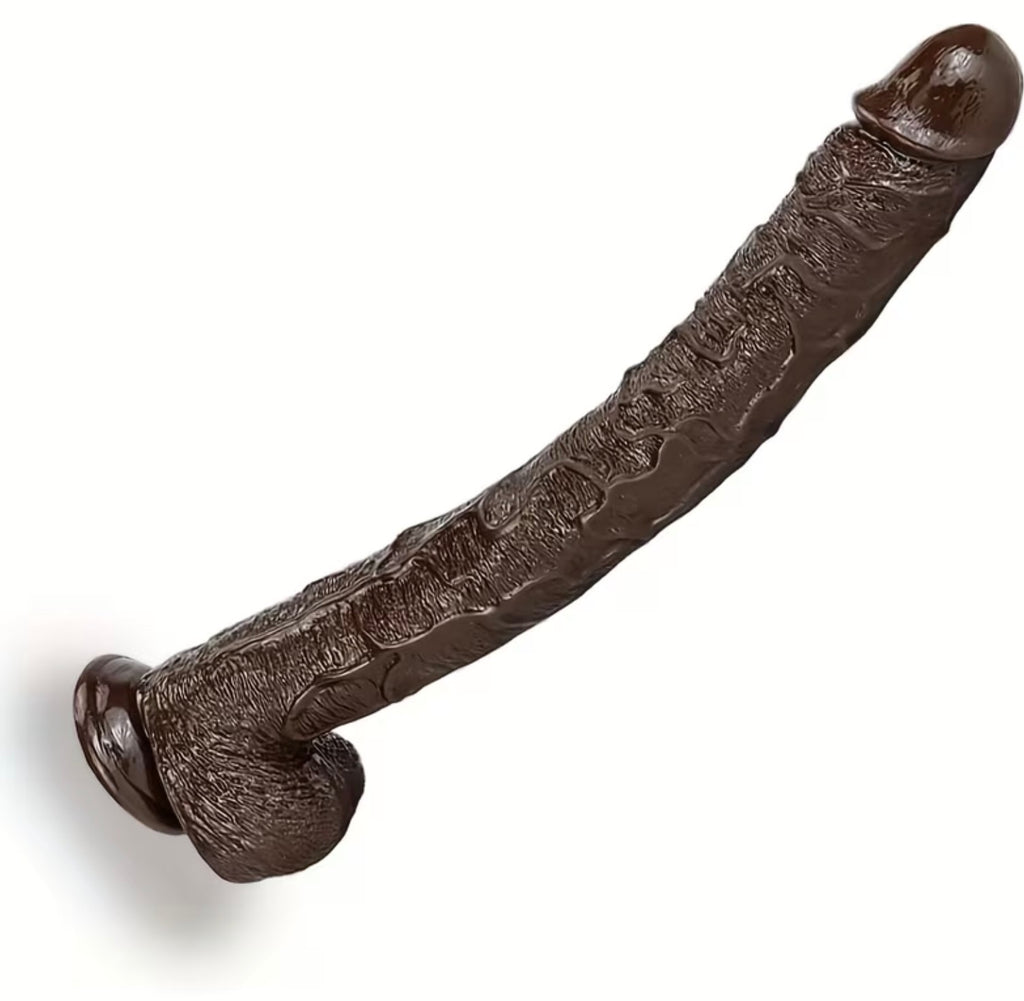 1pc Super Huge Dildo Realistic Long 43.18 cm Massive Giant Dildo with Strong Suction Cup