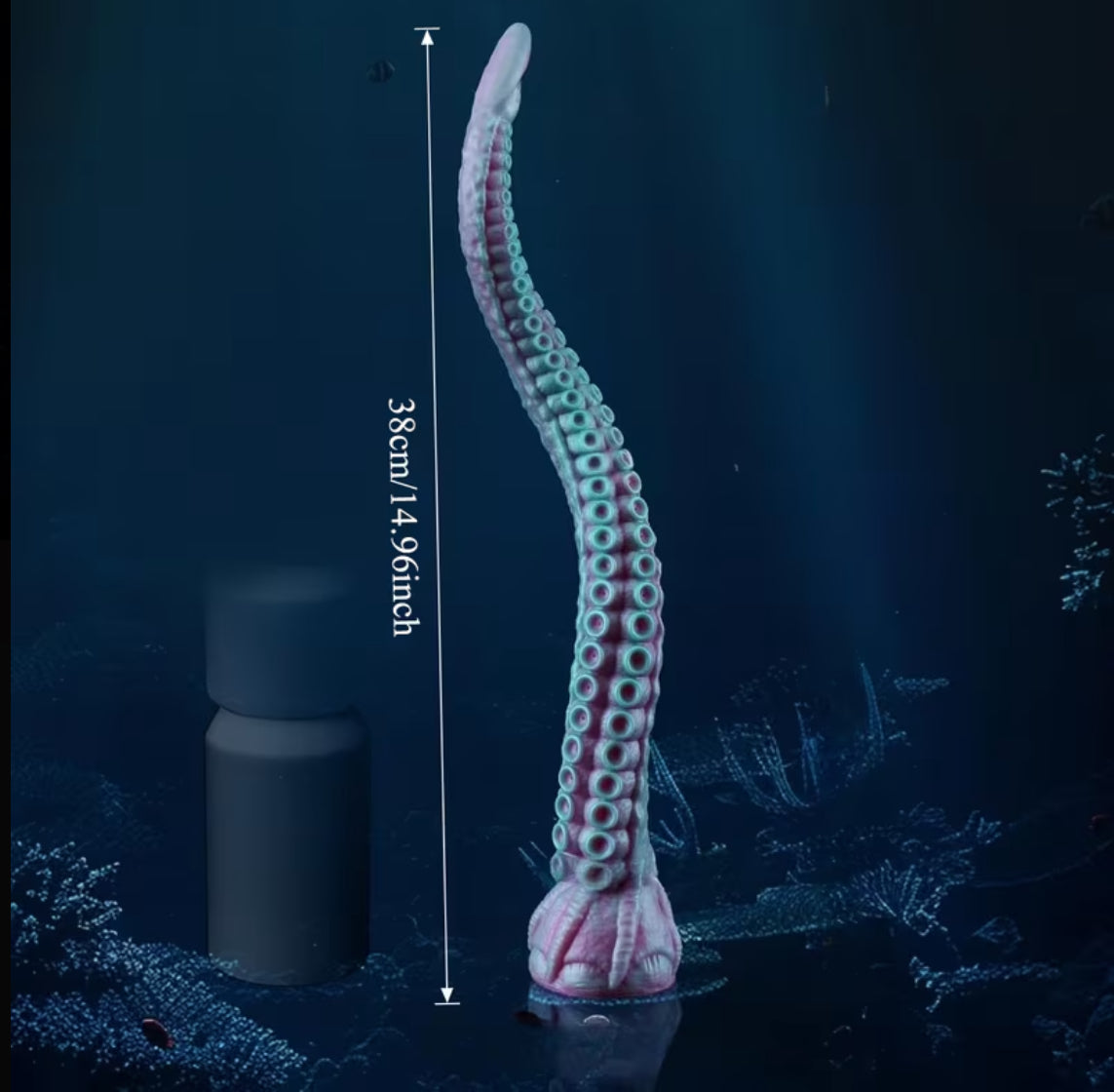 Monster dildo’s Liquid Silicone Super Long Octopus Tentacles Anal and vaginal use