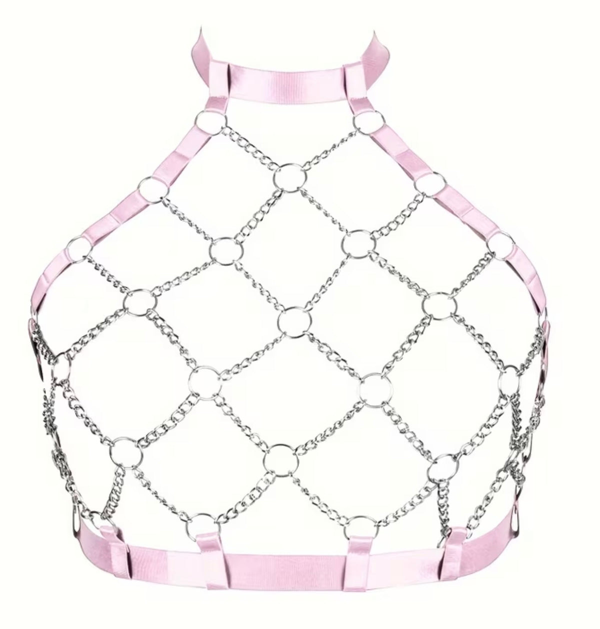 Womens bondage fully adjustable Body Harness Bra Plus Size Fashion Hollow Punk Gothic