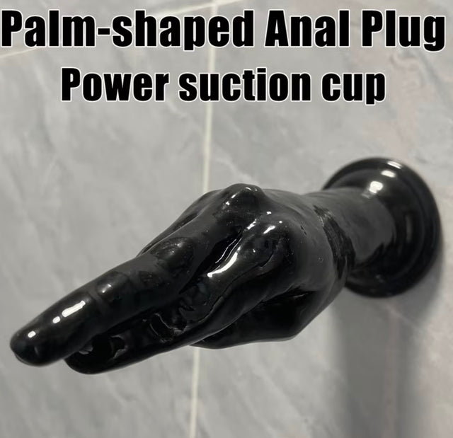 1pc Fisting Anal Plug, Thick Plug with Suction Cup