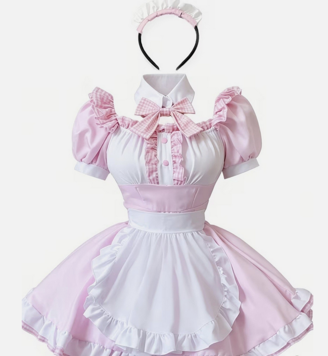 sissy Princess Maid Cosplay Costume