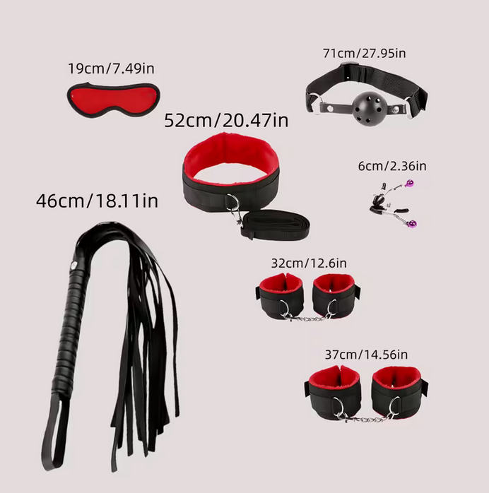 10pcs Set Ssm Sex Toys And Bondage Gear
