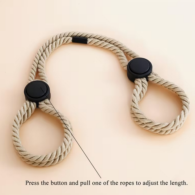 SM Rope Handcuffs and Leg Shackles