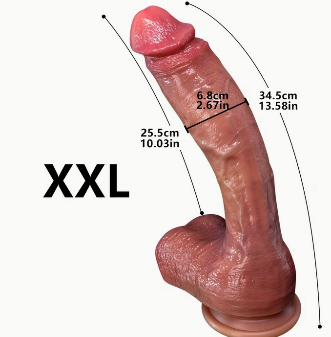 Multi-Size Realistic Dildo