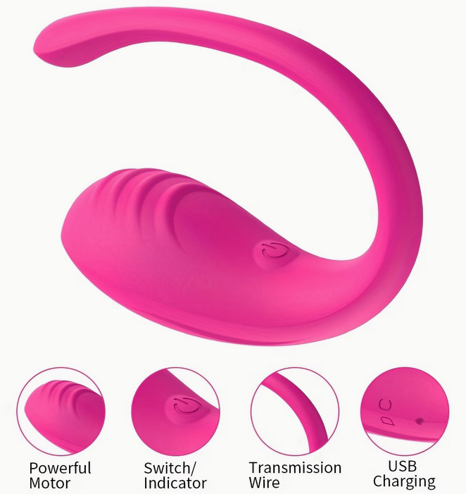 9 Speed APP Controlled Vaginal Vibrators G Spot Anal Vibrating Egg Massager