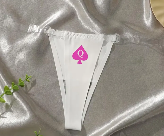 BBC Only QOS Women's Low-Rise Seamless Thong Panties